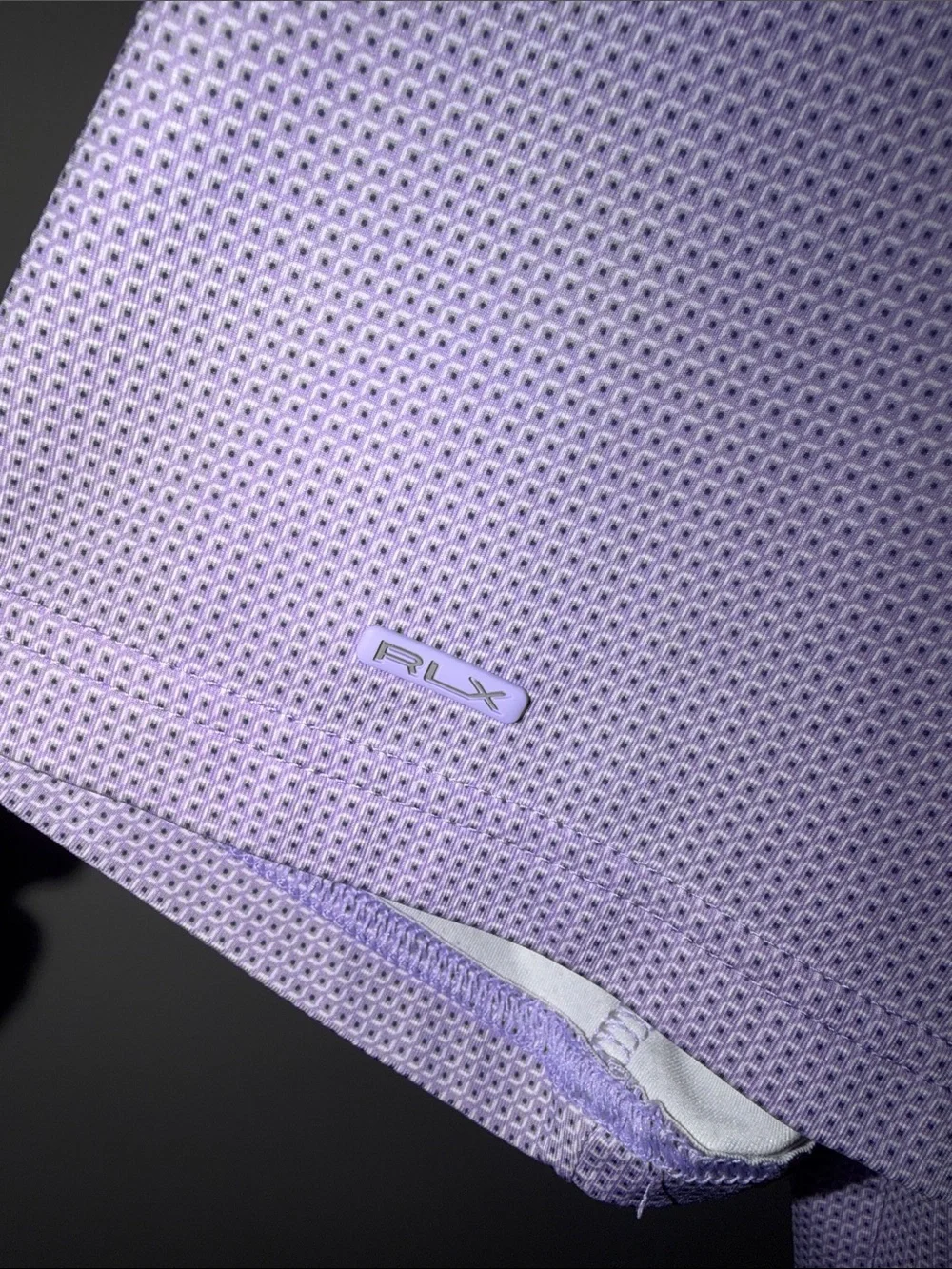2025 Ralph Lauren RLX Performance Polo (Purple) - Size M